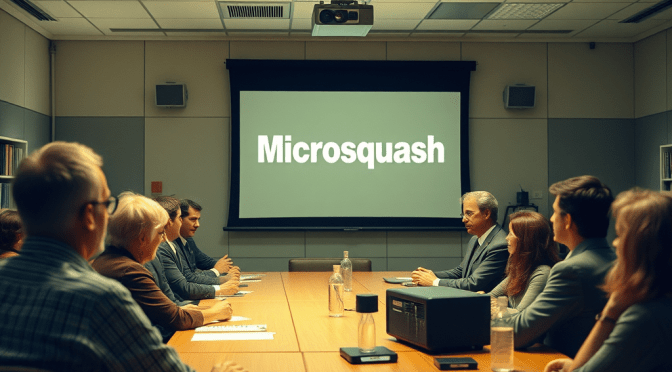 DialogVideo: Microsquash – 1987